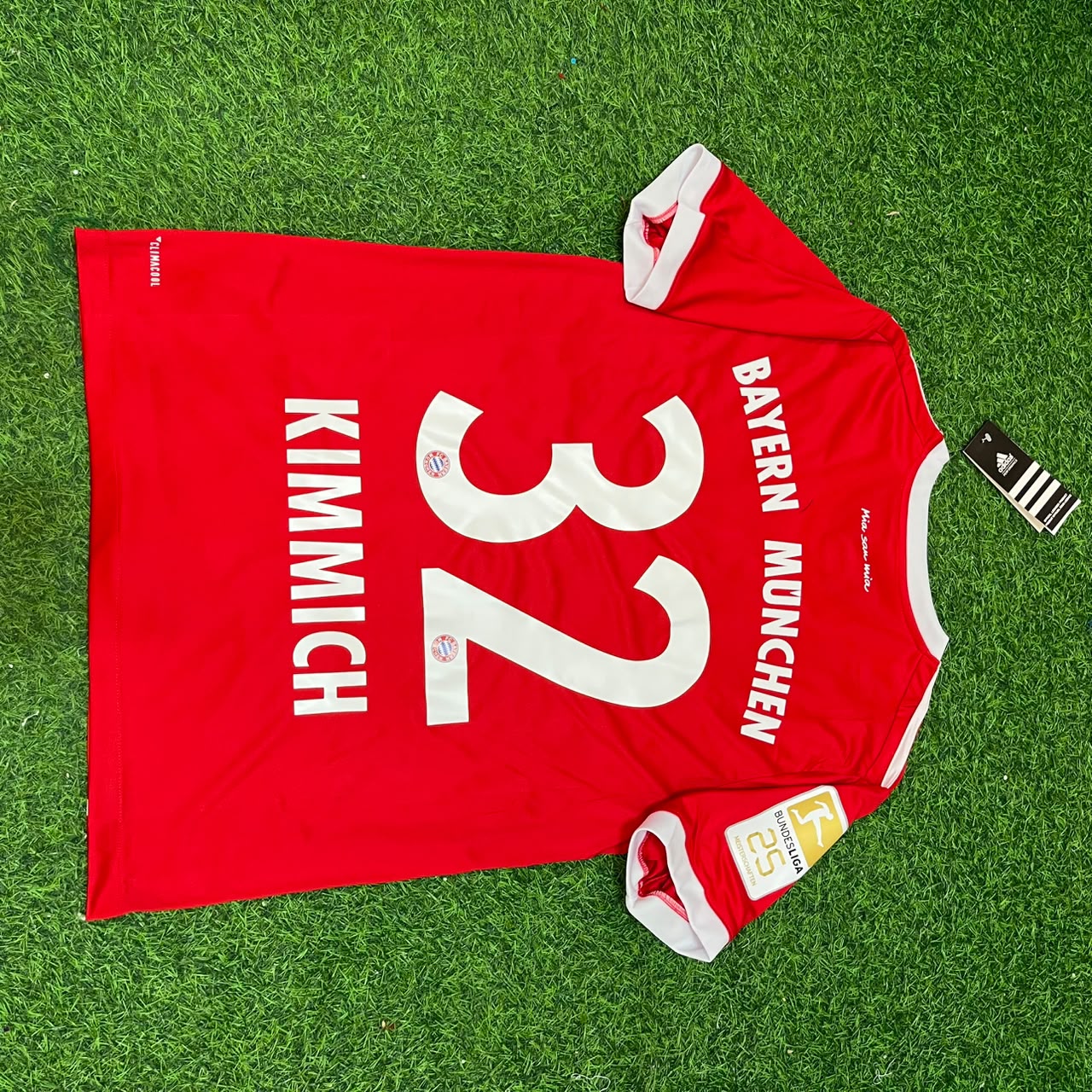Joshua Kimmich Bayern Munich 2017-2018 Retro Home Football Jersey
