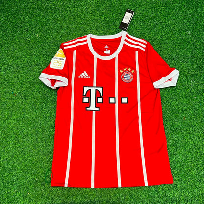 Joshua Kimmich Bayern Munich 2017-2018 Retro Home Football Jersey
