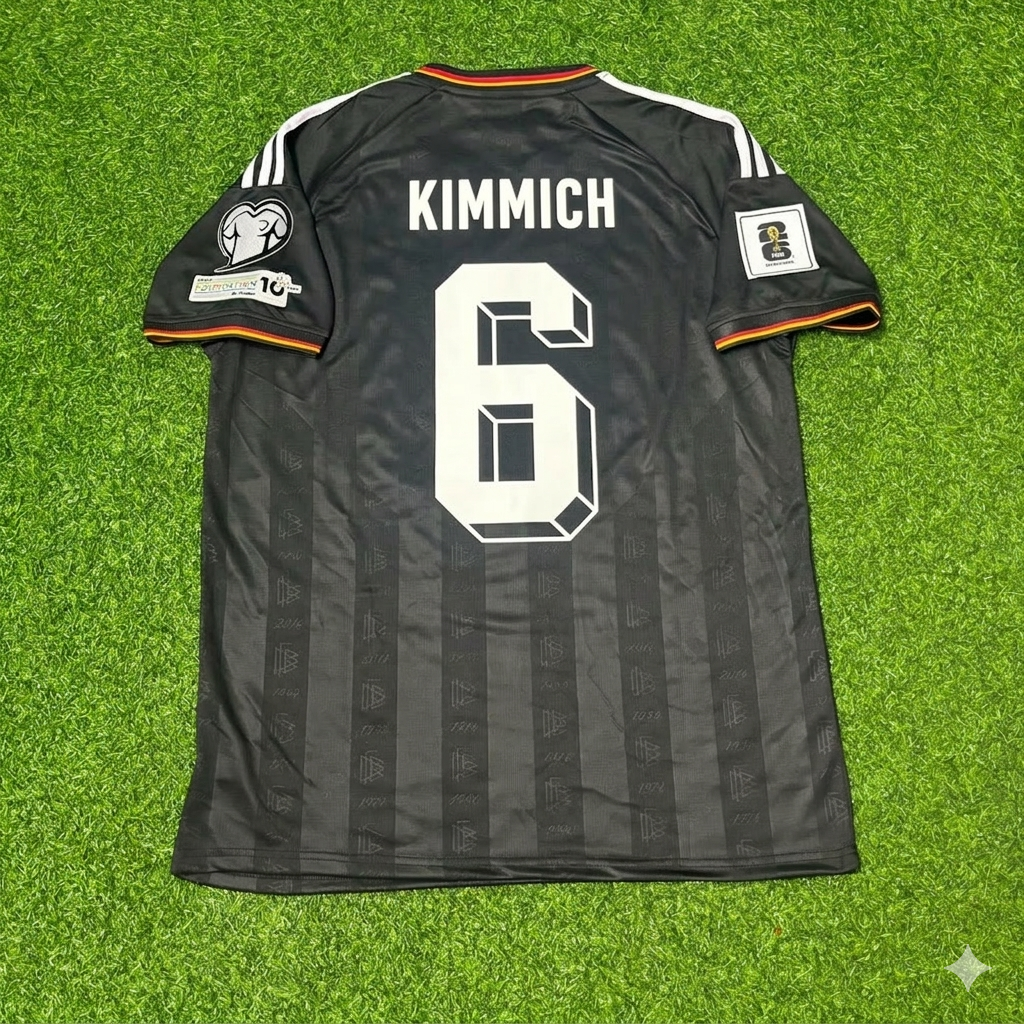 Germany 2026 Joshua Kimmich #6 Black Style Soccer Kit Football Jersey