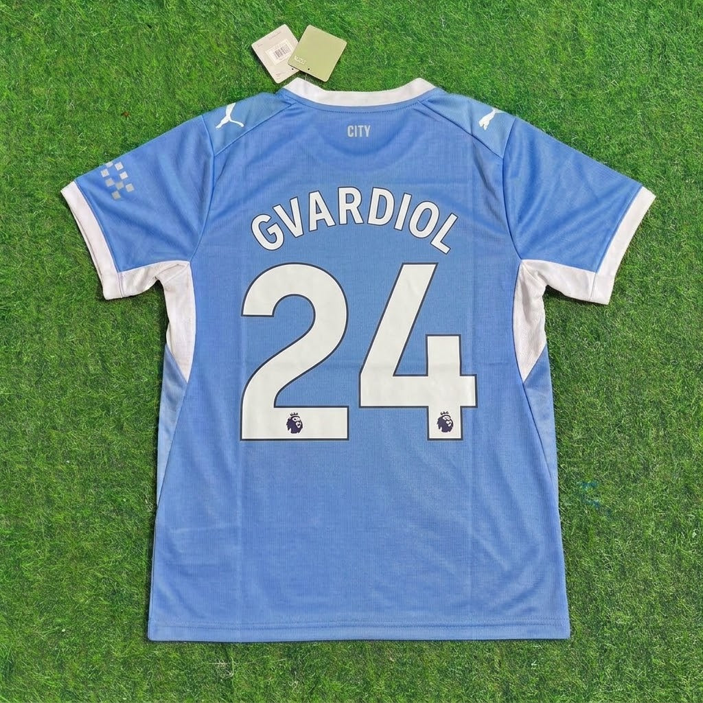 Josko Gvardiol Manchester City 2026 27 Home Football Jersey