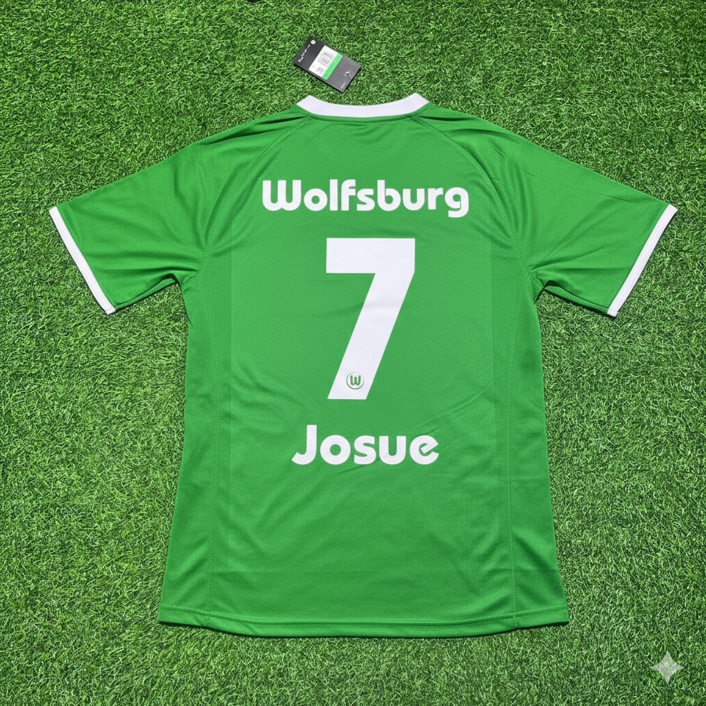 Josue VfL Wolfsburg 2008/2009 Meisterjahr Fußballtrikot Paradise Edition