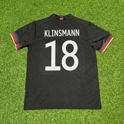 Jürgen Klinsmann #18 Germany Black Retro Football Jersey Paradise Edition
