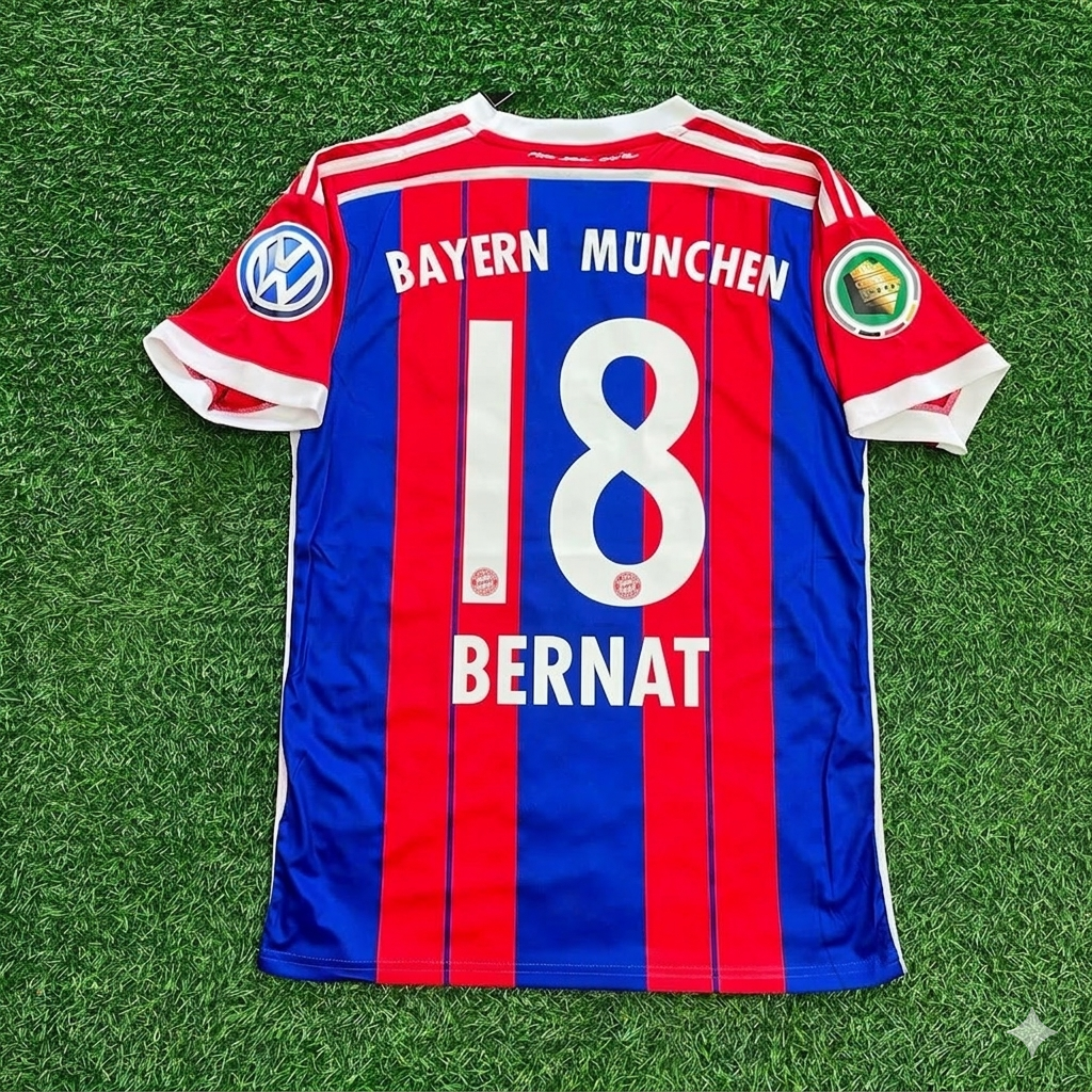 Juan Bernat 18- Bayern Munich 2014-2015 Football Jersey Kit