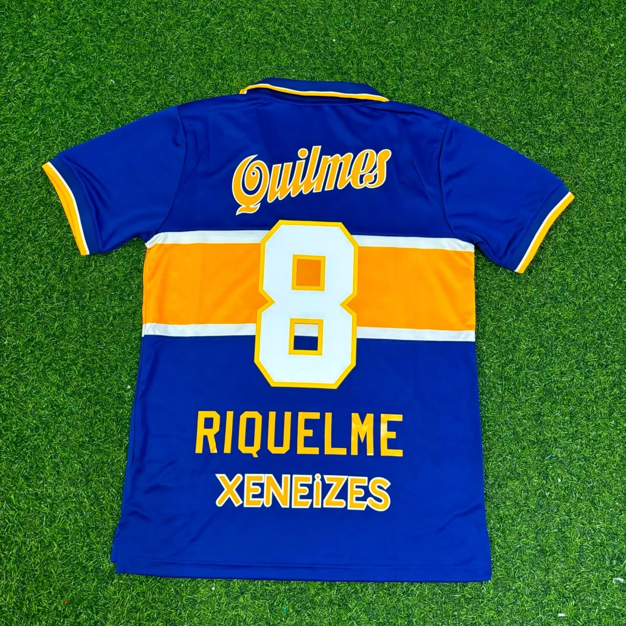 Juan Román Riquelme Boca Juniors 1996 1997 Retro Football Jersey