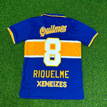 Juan Román Riquelme Boca Juniors 1996 1997 Retro Football Jersey