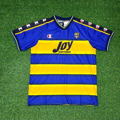 Juan Sebastián Verón Parma Calcio 1998-1999 Retro Football Jersey Kit