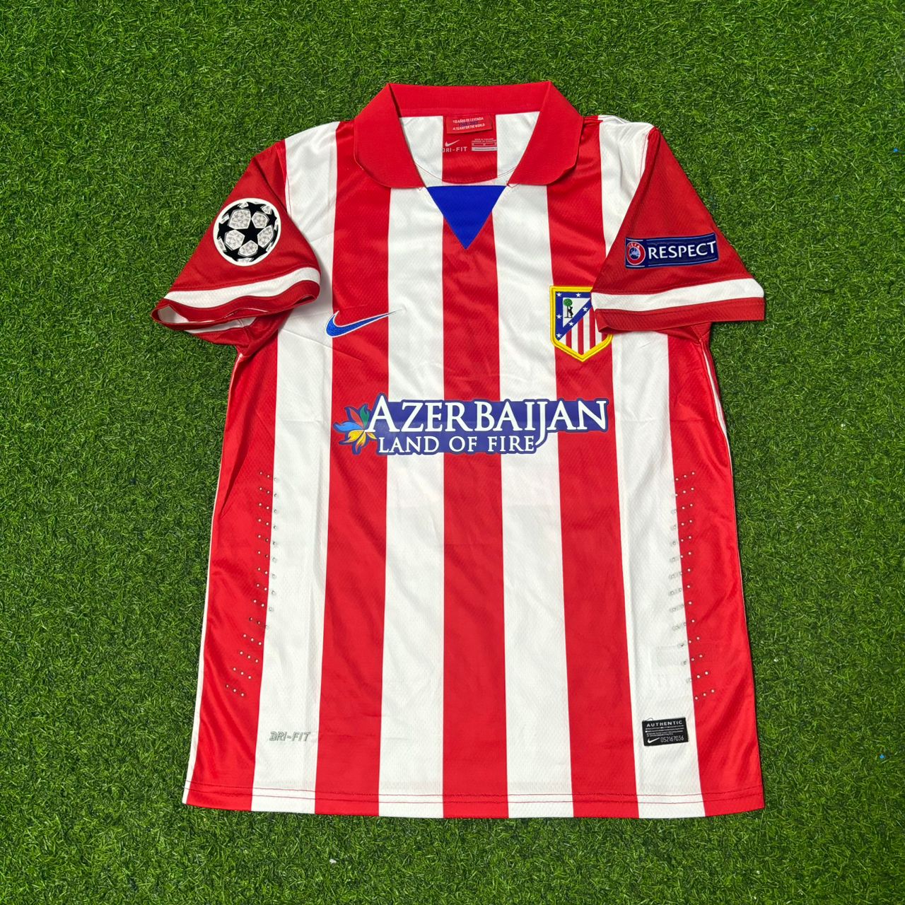 Juanfran Atlético Madrid 2013-2014 Home Retro Football Jersey Kit