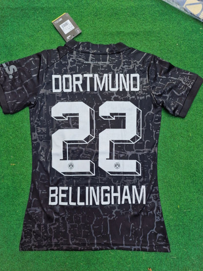 Jude Bellingham Borussia Dortmund Retro Football Jersey Kit