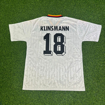 Jürgen Klinsmann Deutschland 1994 World Cup Retro Football Jersey Kit