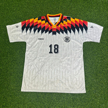 Jürgen Klinsmann Deutschland 1994 World Cup Retro Football Jersey Kit