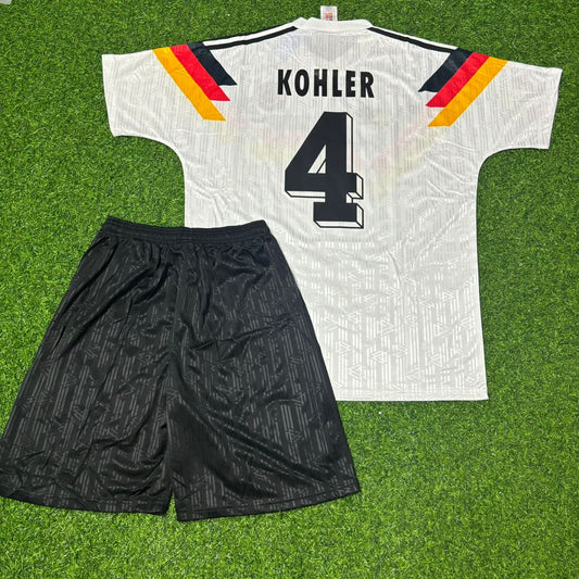 Jürgen Kohler #4 Deutschland 1990 World Cup Retro