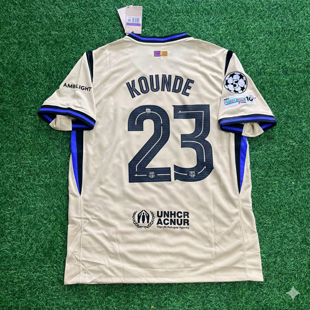 Jules Kounde Barcelona 2025/2026 Season Football Jersey