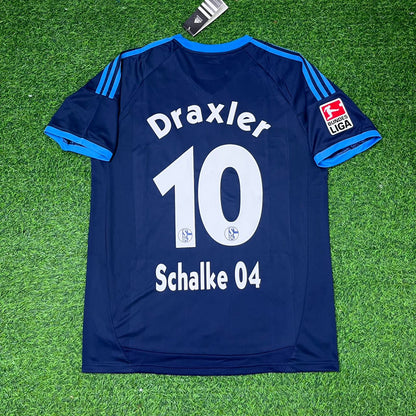 Julian Draxler Schalke 04 Auswärts Retro Fußballtrikot Jersey
