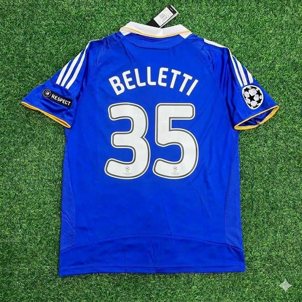 Juliano Belletti 35- Chelsea 2008 Champhions League Final Football Jersey