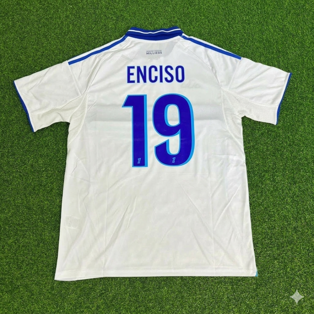 Julio César Enciso 19- Strasbourg 2026 Football Jersey Kit