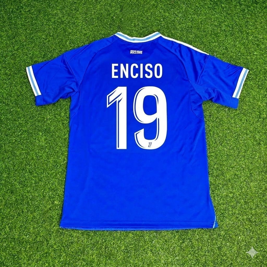 Julio César Enciso 19- Strasbourg 2026 Football Jersey