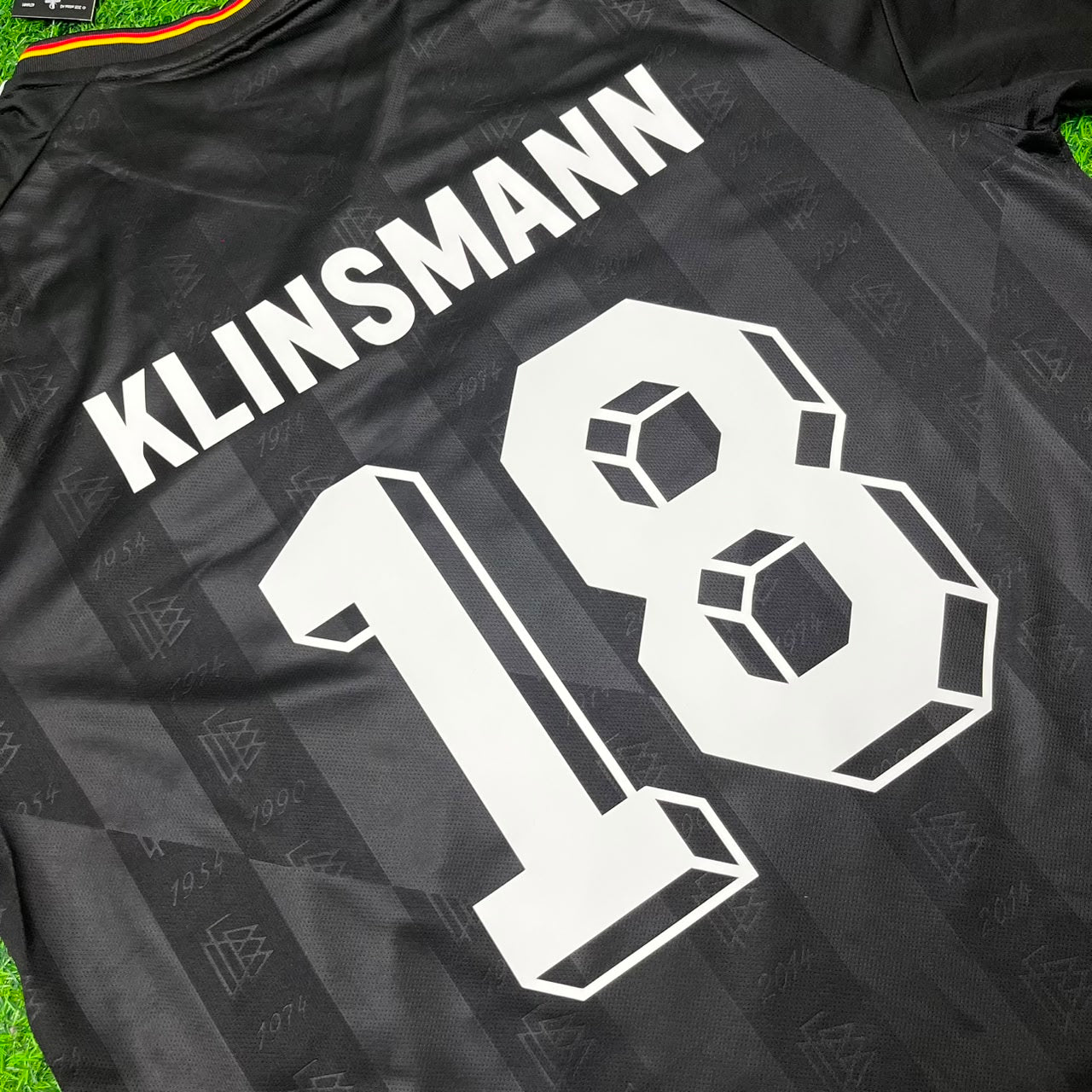 Jürgen Klinsmann 18# Germany Black Retro Vintage Football Jersey Kit