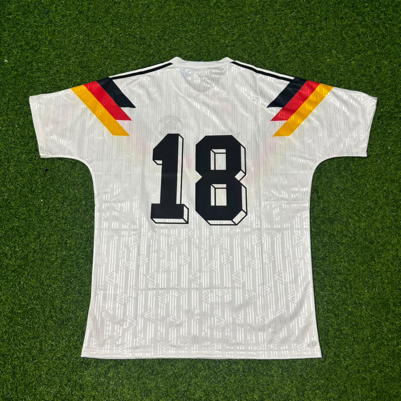 Germany World Cup 1990 Jürgen Klinsmann Deutschland Retro Fußballtrikot