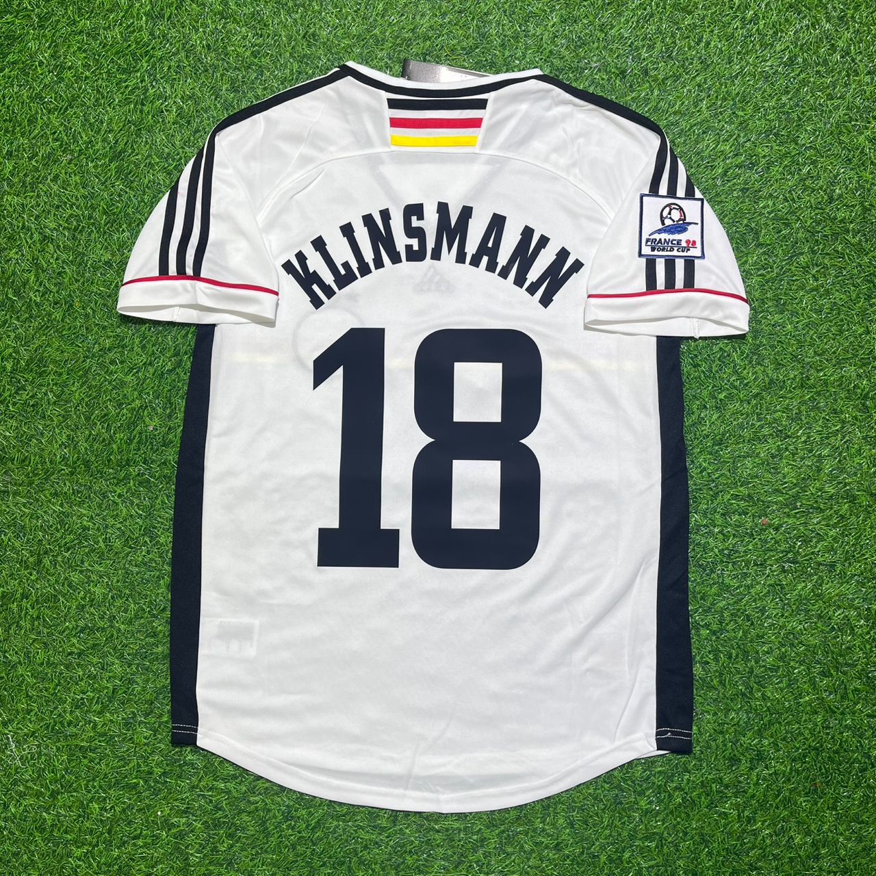 Germany World Cup 1998 Jürgen Klinsmann Deutschland Retro Fußballtrikot