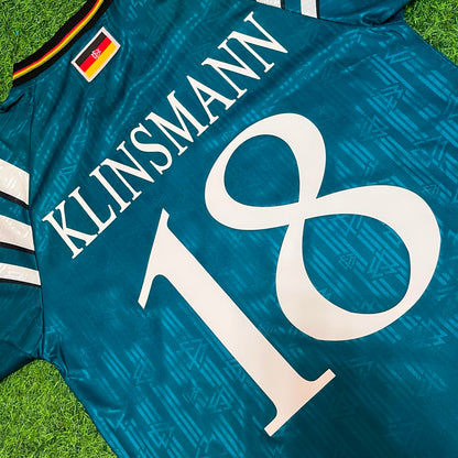 Jürgen Klinsmann Germany Deutschland Retro Football Jersey