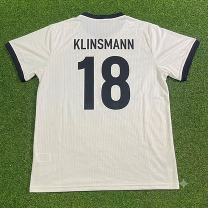 Jürgen Klinsmann Germany 125 Year Special White Football Jersey Kit