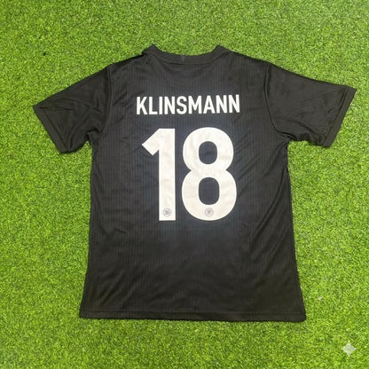 Jürgen Klinsmann Germany 125 Years Special Black Football Jersey Kit