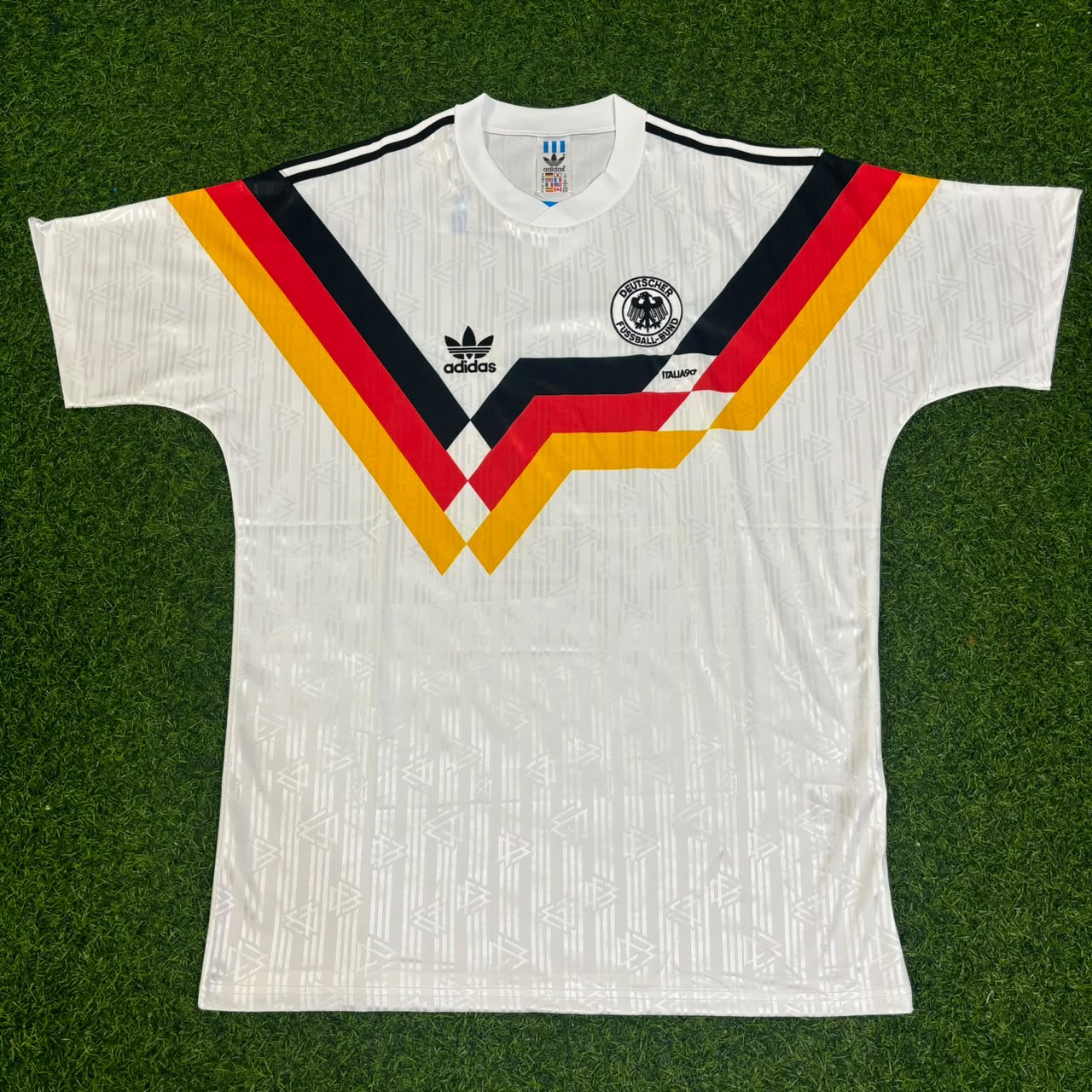 Germany World Cup 1990 Jürgen Kohler Retro Football Jersey