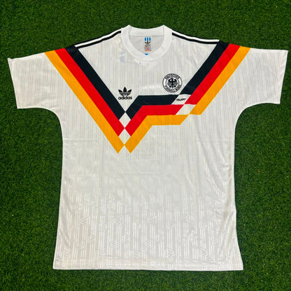 Germany World Cup 1990 Jürgen Kohler Retro Football Jersey