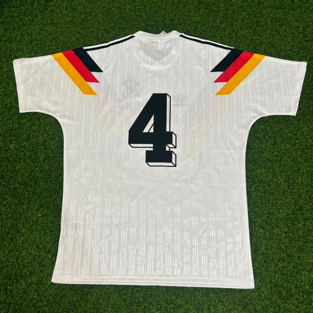 Germany World Cup 1990 Jürgen Kohler Retro Football Jersey