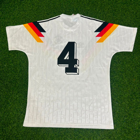 Germany World Cup 1990 Jürgen Kohler Retro Football Jersey