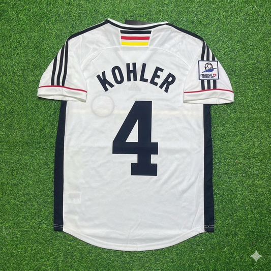 Jürgen Kohler Deutschland 1998 World Cup Retro Fußballtrikot