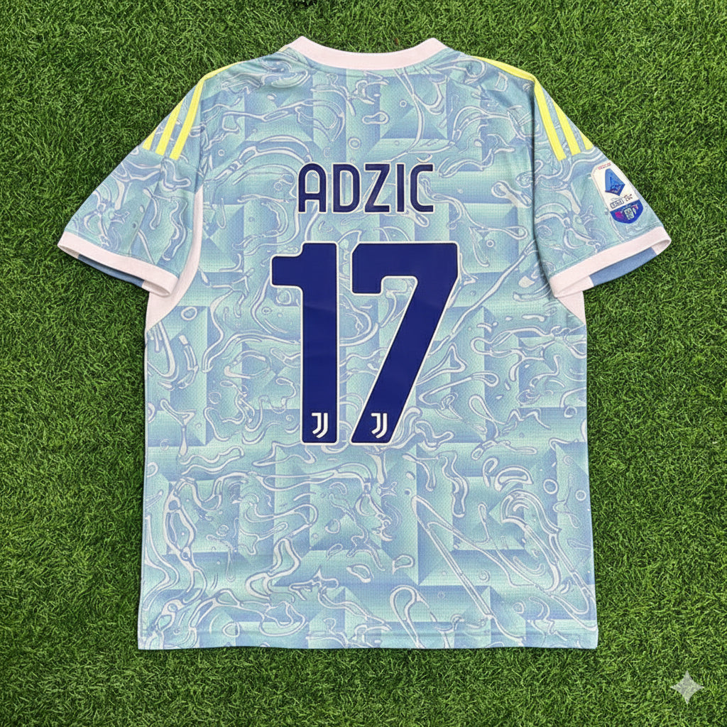 Vasilije Adžić Juventus Football Jersey Kit