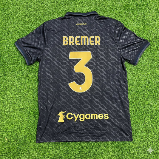 Gleison Bremer Juventus Football Jersey Kit