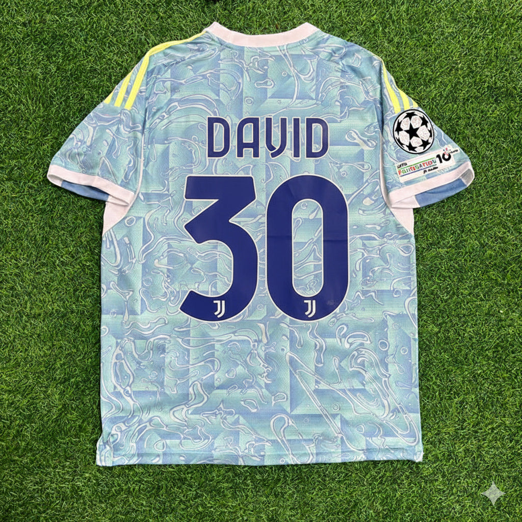 Jonathan David Juventus Football Jersey