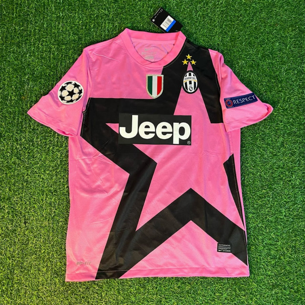 Juventus Pink 2012/2013 Season Retro Football Jersey