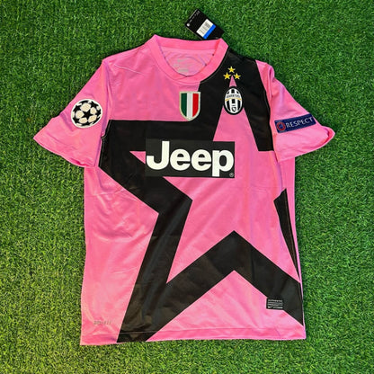 Juventus Pink 2012/2013 Season Retro Football Jersey
