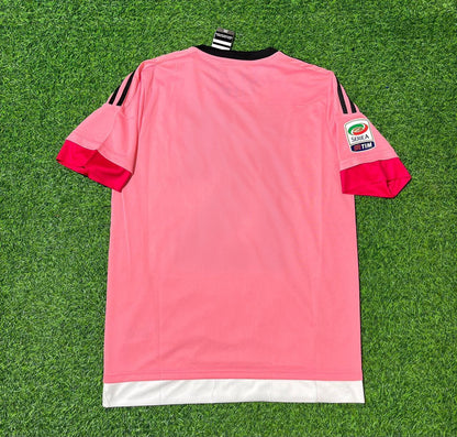 Juventus Retro Pink 2015-2016 Football Jersey