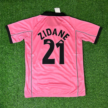 Zinedine Zidane - Juventus 1996 - 1998 Retro Football Jersey Kit