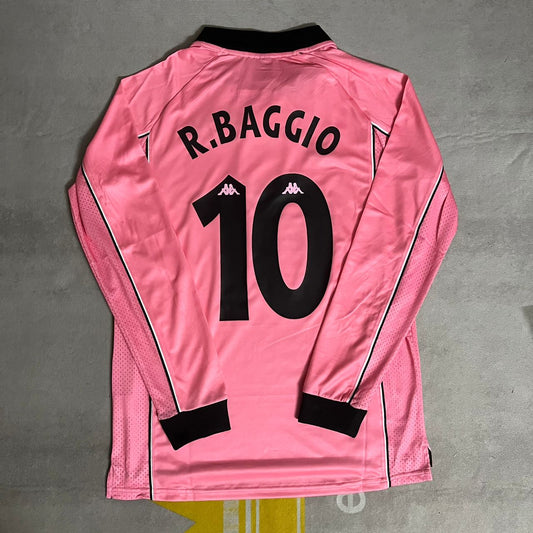 Roberto Baggio Juventus 1995 Pink Maglia Kit Jersey Trikot Maillot