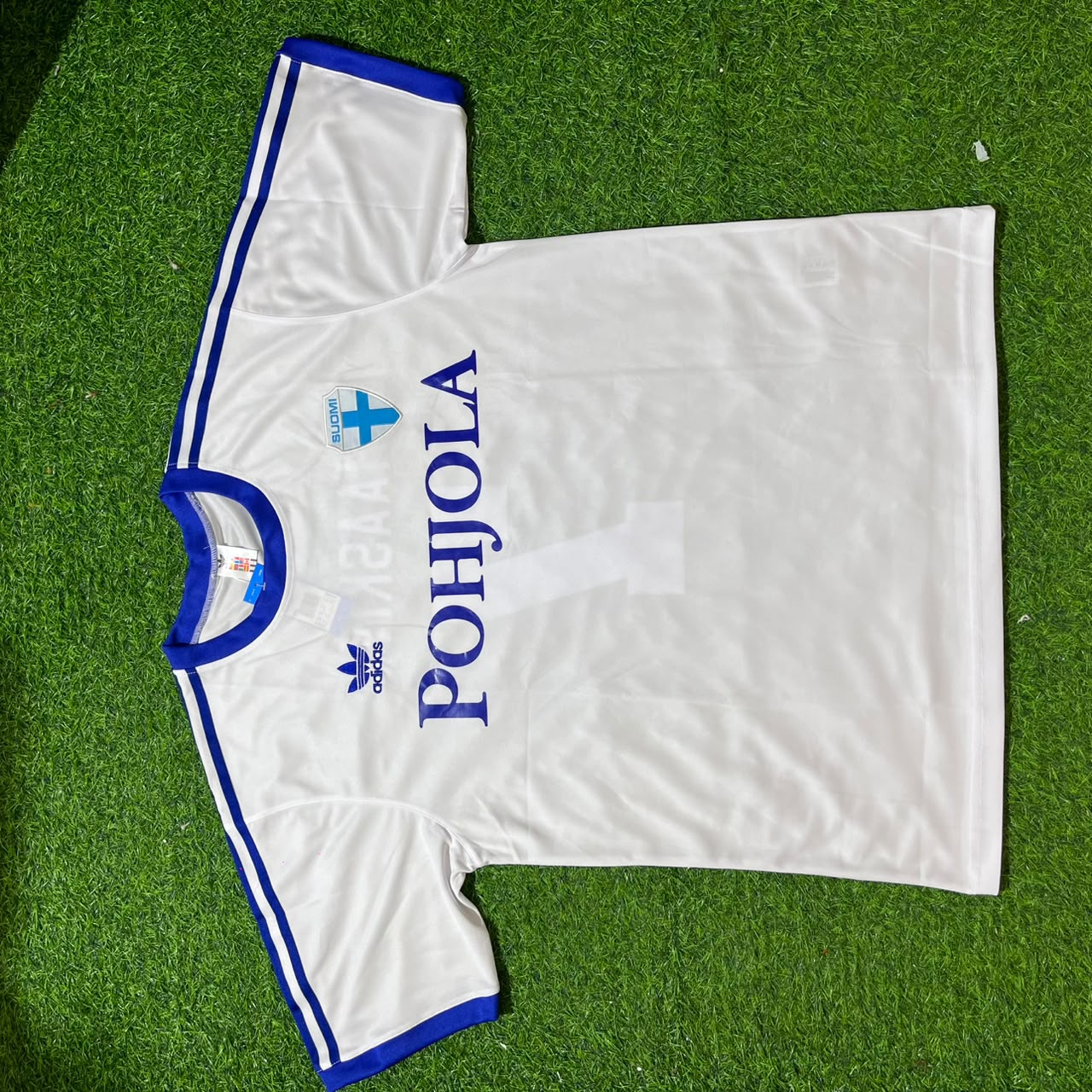 Finland Suomi Haaskivi 1982 Home Retro Football Shirt Jalkapallopaita Jersey