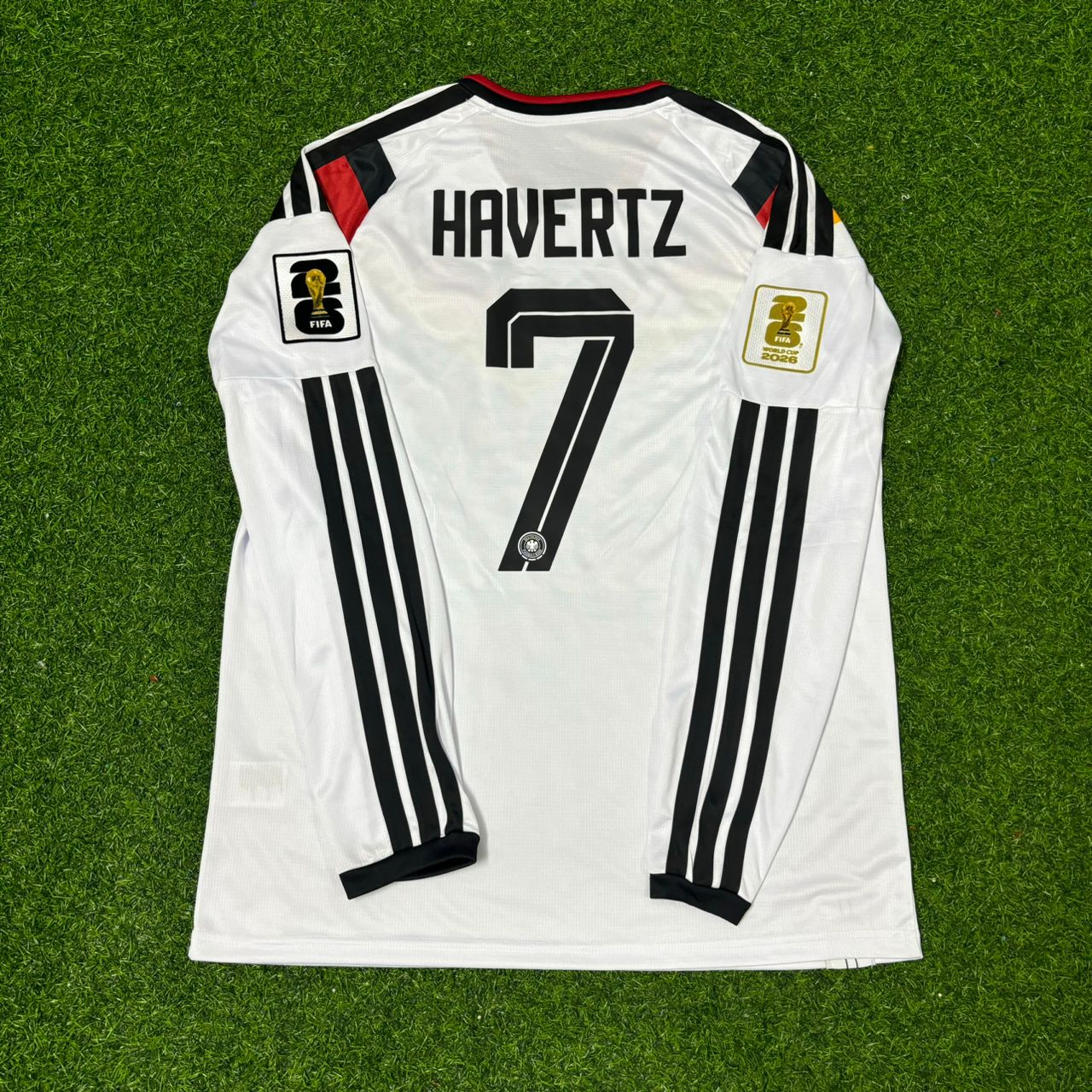 Kai Havertz Germany 2026 World Cup Long Sleeve Home Football Jersey Kit