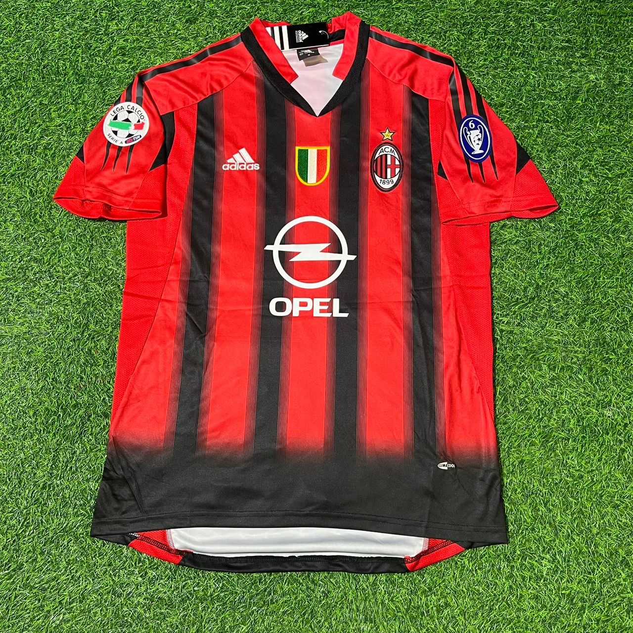 Kaká 22 Milan 2004/2005 Red & Black Home Retro Football Jersey Collection