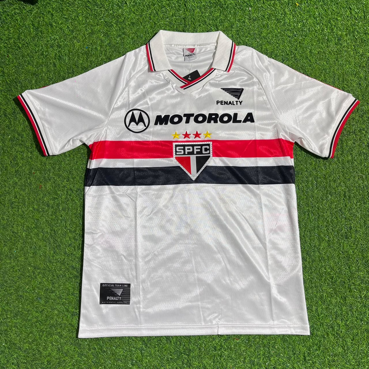 Kaká Leite São Paulo FC 1999-2000 Season White Retro Football Jersey Trikot Maillot