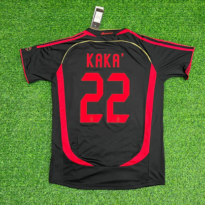 Kaká Leite AC Milan 2006 - 2007 Retro Soccer Football Jersey Kit