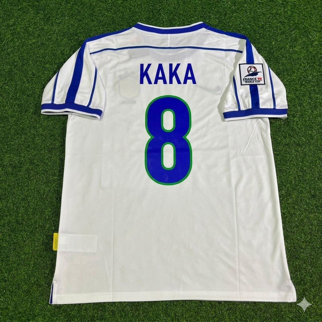 Brazil World Cup 1998 Kaka’ #8 Retro Football Jersey