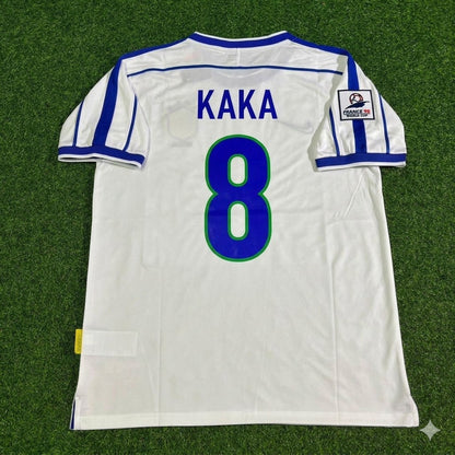 Brazil World Cup 1998 Kaka’ #8 Retro Football Jersey