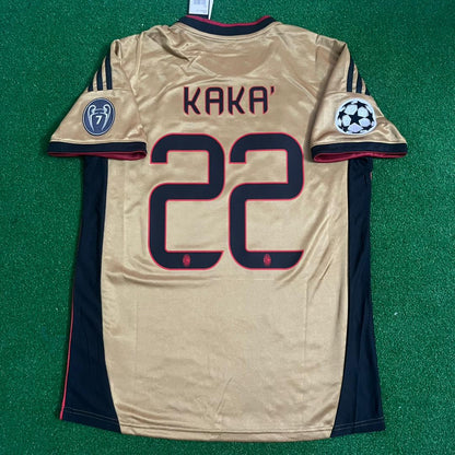 Kaká Leite 22 - AC Milan 2013/2014 Retro Football Jersey Kit