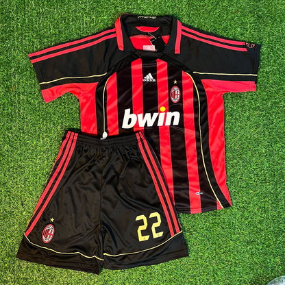 Kaká Leite AC Milan 2006-2007 Red Home Football Jersey