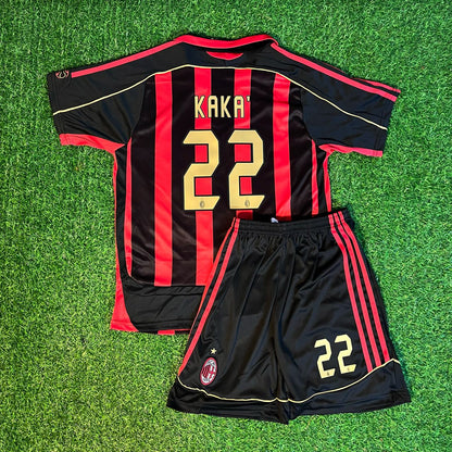 Kaká Leite AC Milan 2006-2007 Red Home Football Jersey