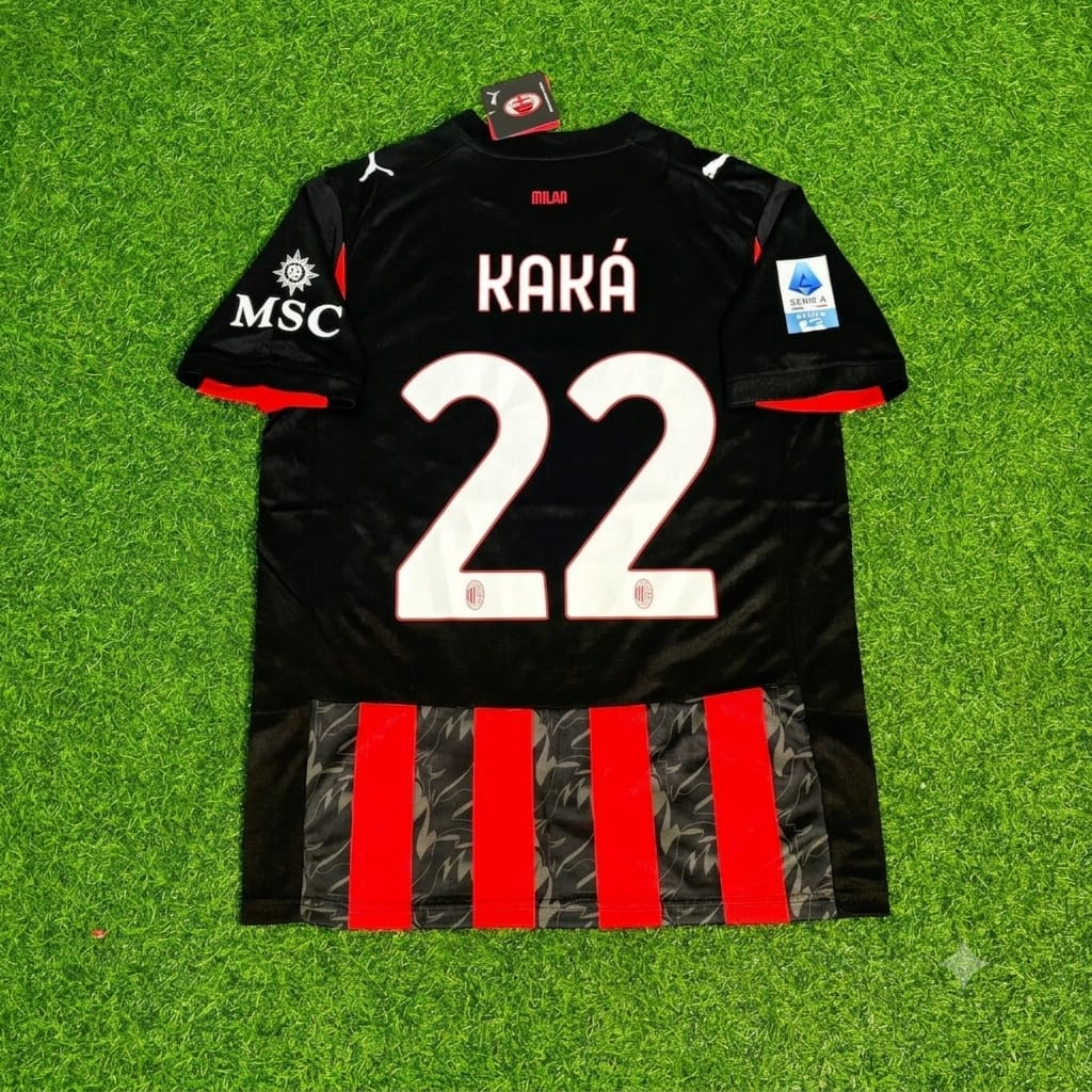 Kaka Leite AC Milan Football Retro Legend Football Jersey